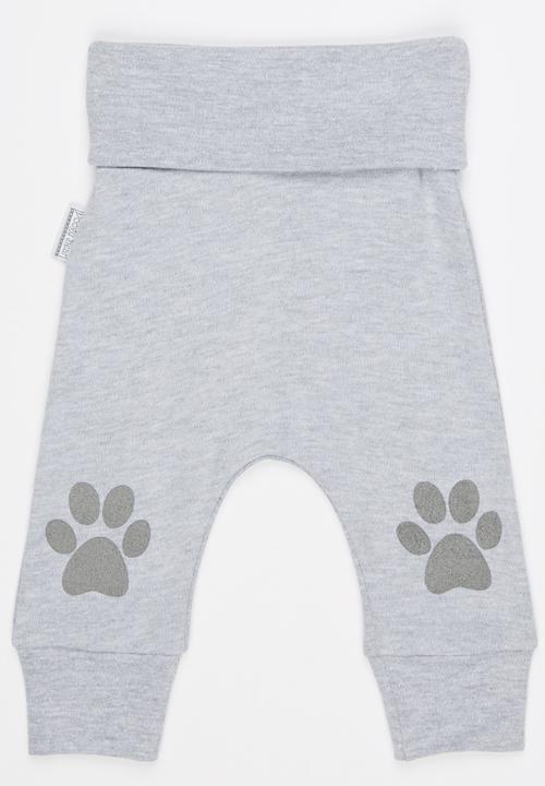 Poogy Bear - Safari Little Cub Leggings Grey