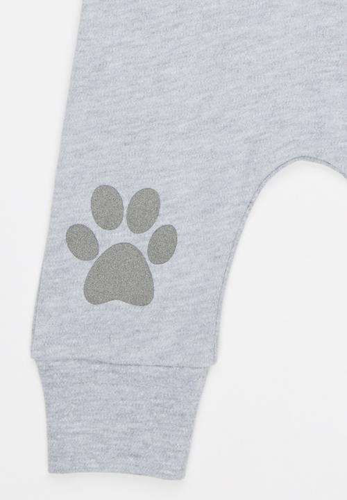 Poogy Bear - Safari Little Cub Leggings Grey