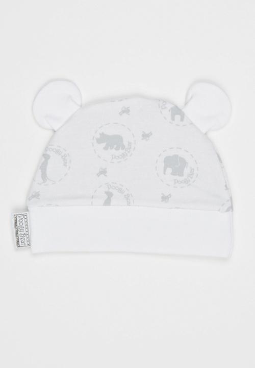 Poogy Bear - Safari Ears Beanie Grey