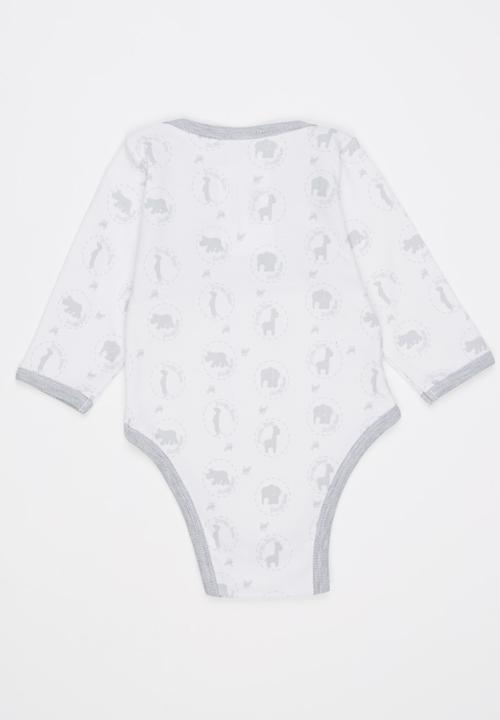 Poogy Bear - Safari Little Cub Bodyvest Grey
