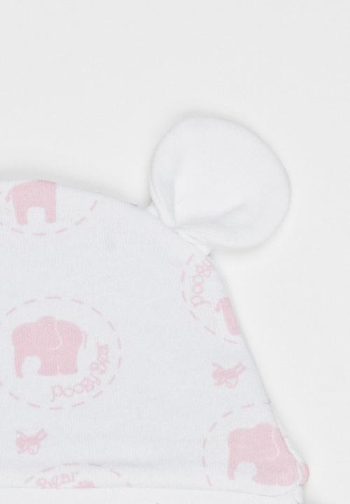 Poogy Bear - Safari Ears Beanie Mid Pink