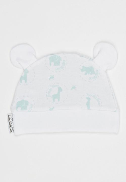 Poogy Bear - Safari Ears Beanie Aqua