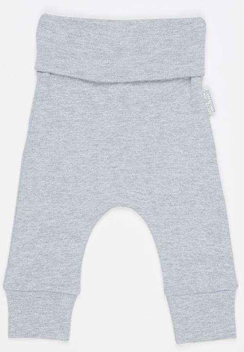 Poogy Bear - Safari Little Cub Leggings Grey Melange