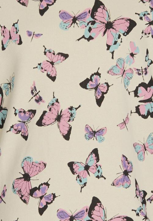 Pop Candy - Printed Butterfly Sweater Multi-colour