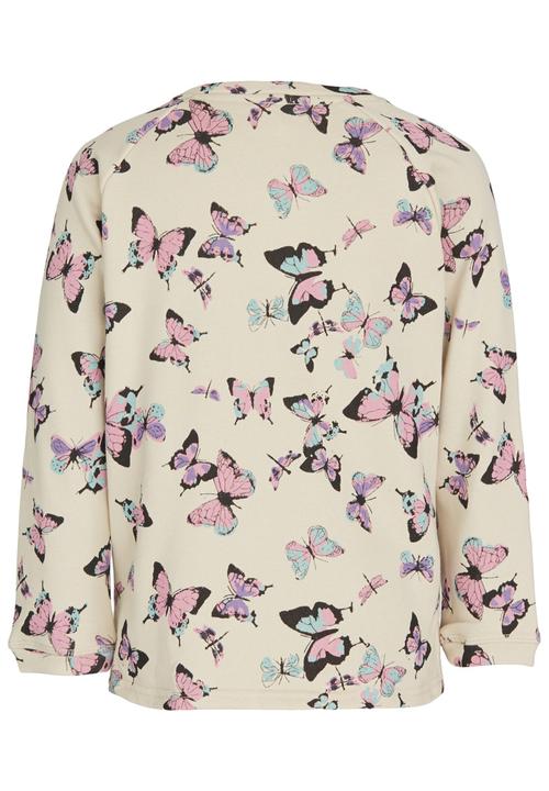 Pop Candy - Printed Butterfly Sweater Multi-colour