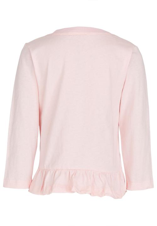 Pop Candy - Bunny Peplum Tee Mid Pink