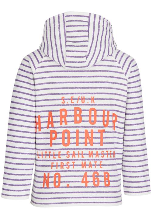 Pop Candy - Printed Hoodie Mid Purple
