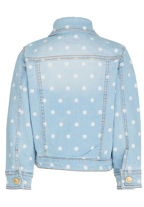 Pop Candy - Girls Denim Jacket Pale Blue