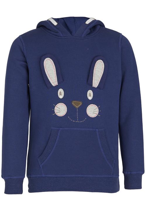 Pop Candy - Printed Hoodie Navy