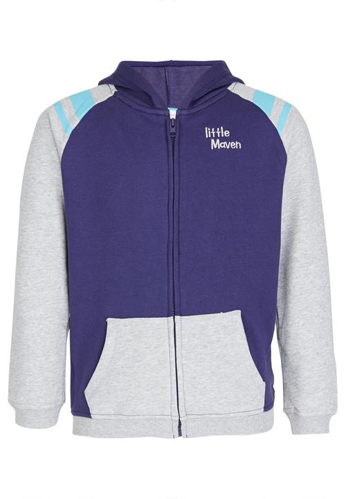 Pop Candy - Colourblock Hoodie Multi-colour