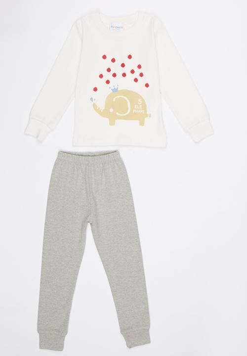 Pop Candy - Girls  PJ Set Multi-colour