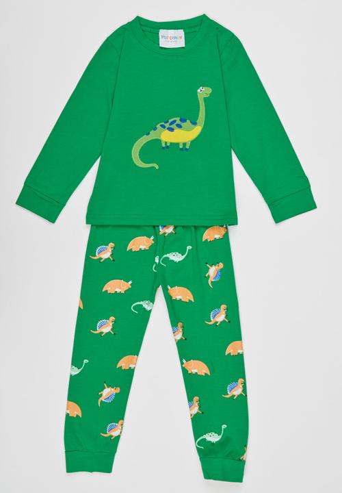 Pop Candy - Dinosaur PJ Set Green