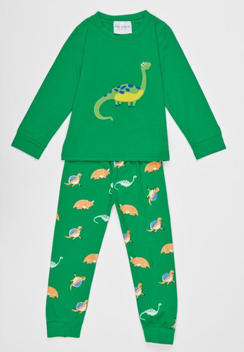 Pop Candy - Dinosaur PJ Set Green