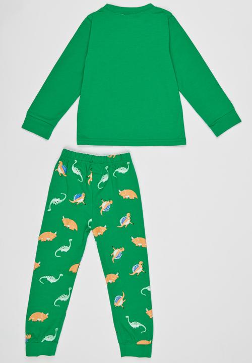 Pop Candy - Dinosaur PJ Set Green