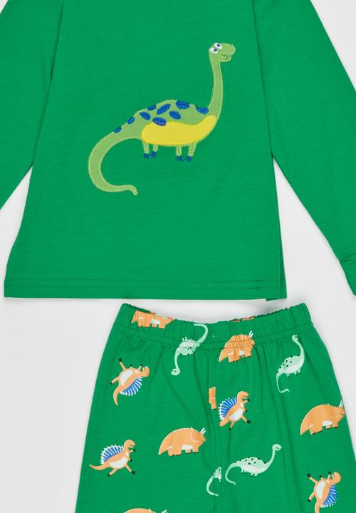 Pop Candy - Dinosaur PJ Set Green