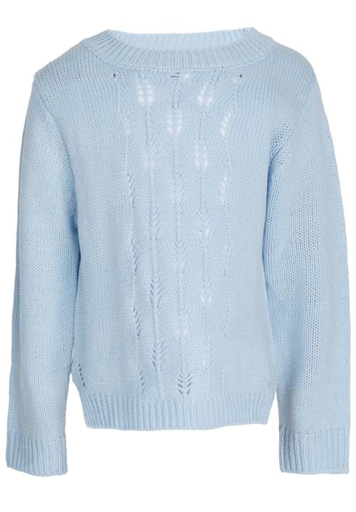 Pop Candy - Pointelle Jumper Blue