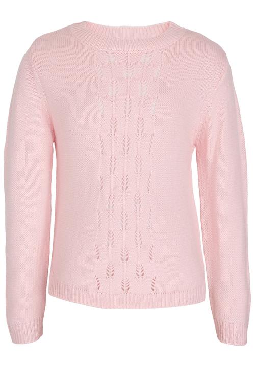 Pop Candy - Pointelle Jumper Pale Pink