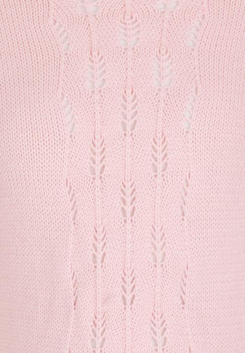 Pop Candy - Pointelle Jumper Pale Pink
