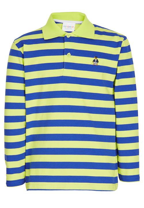 Pop Candy - Stripe Rugby Tee Multi-colour