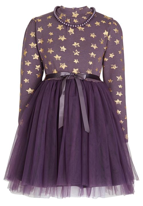 Pop Candy - Combo Dress Dark Purple