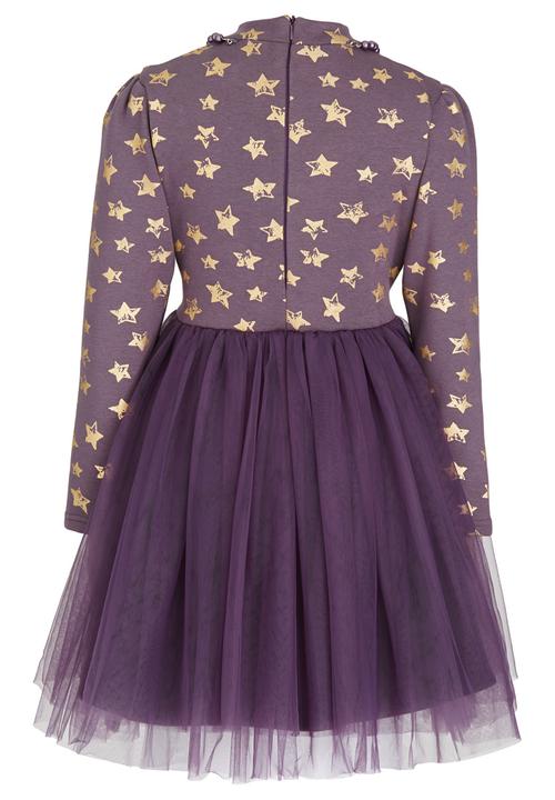 Pop Candy - Combo Dress Dark Purple