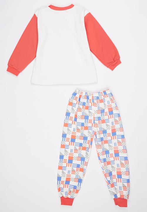 Pop Candy - Girls  PJ Set Multi-colour