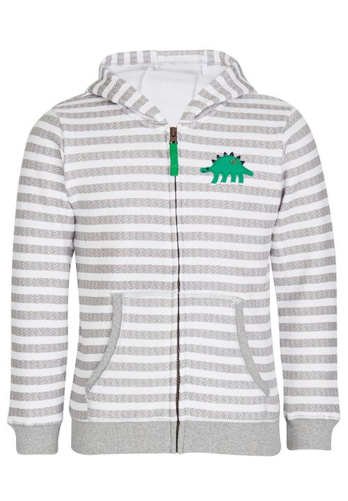 Pop Candy - Zip through Hoodie Grey
