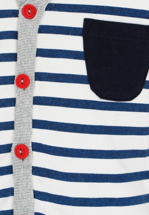 Pop Candy - Boys Stripe Cardigan Multi-colour