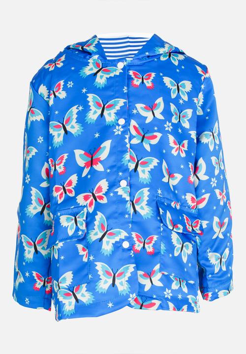 Pop Candy - Butterfly Printed Jacket Multi-colour