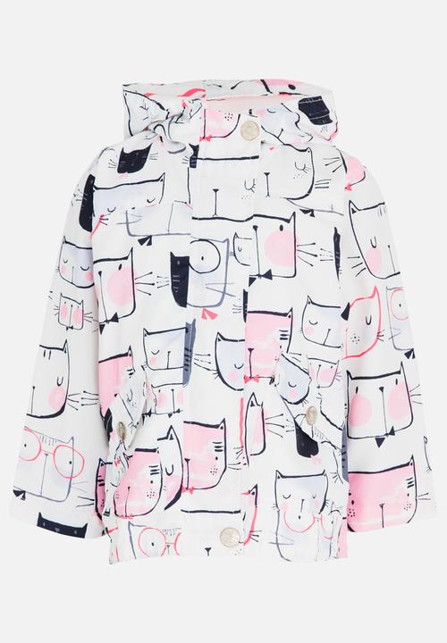 Pop Candy - Girls Printed Hoodie White