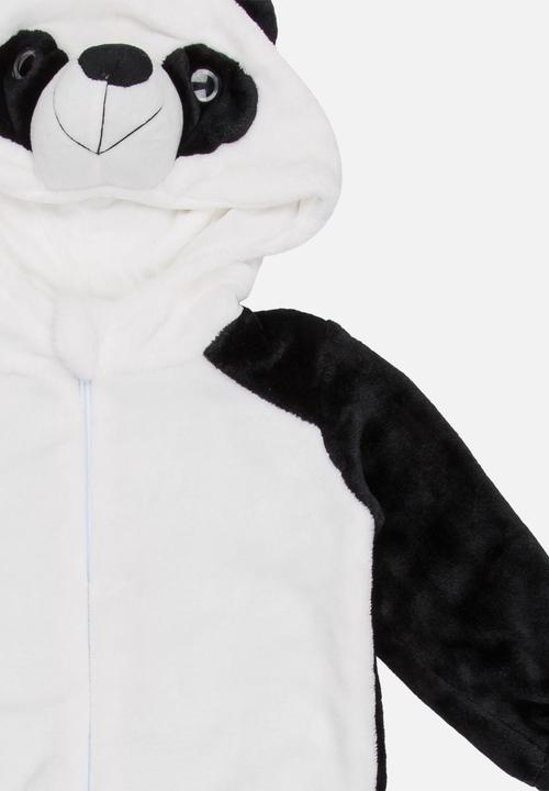 Pop Candy - Panda Onesie Black and White