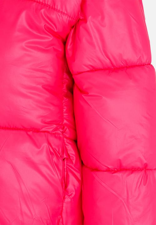 Pop Candy - Girls Puffer Jacket Mid Pink