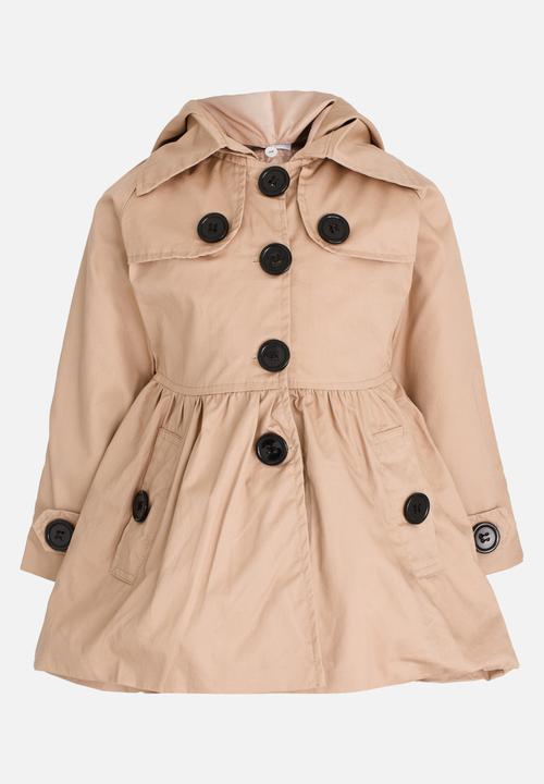 Pop Candy - Swing Coat Beige