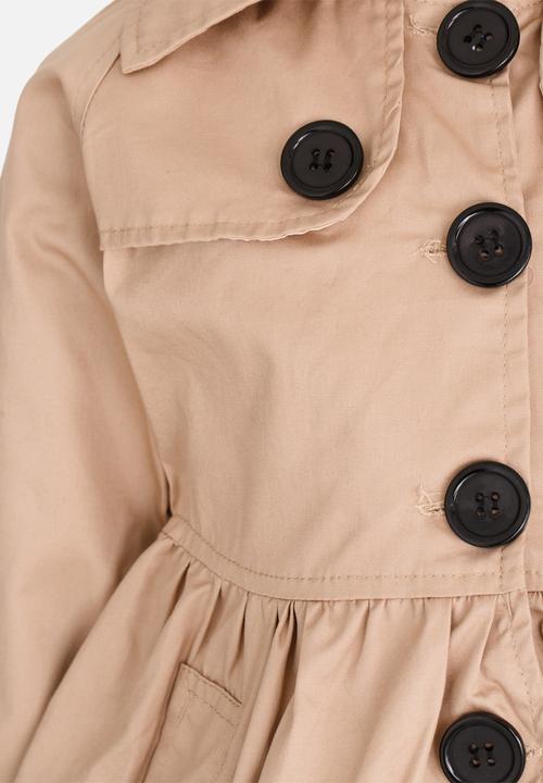 Pop Candy - Swing Coat Beige