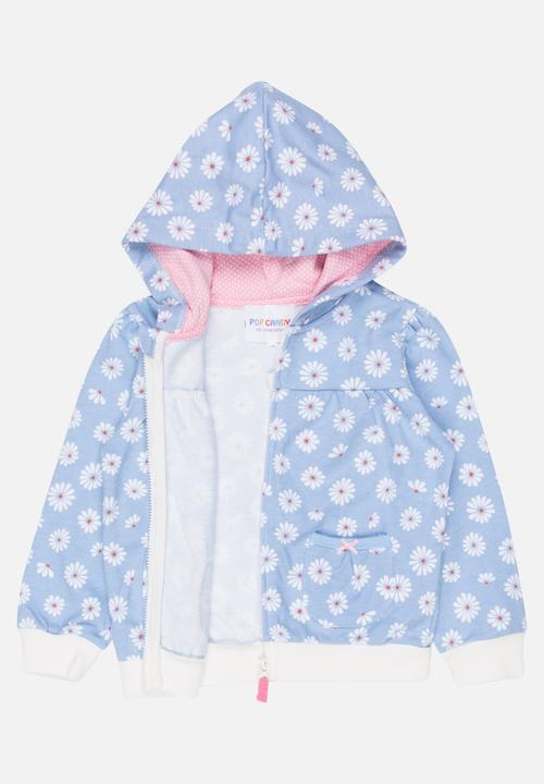 Pop Candy - Flower Hoodie Mid Purple