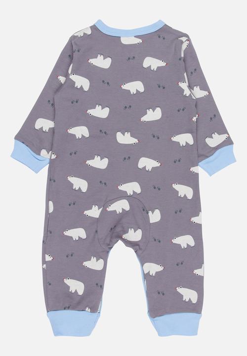 Pop Candy - Printed Sleepsuit Grey