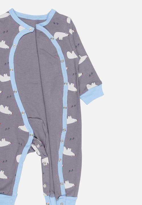 Pop Candy - Printed Sleepsuit Grey