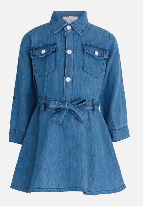 Pop Candy - Denim Dress Blue