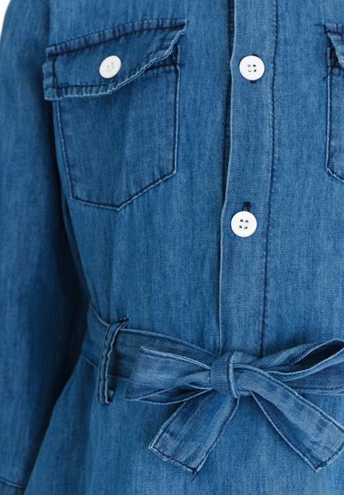 Pop Candy - Denim Dress Blue
