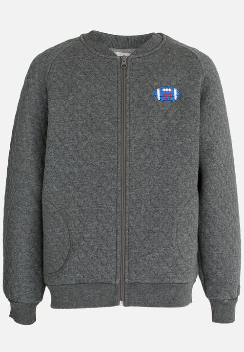 Pop Candy - Raglan Sleeve Jacket Charcoal