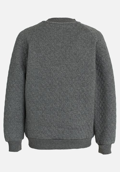 Pop Candy - Raglan Sleeve Jacket Charcoal