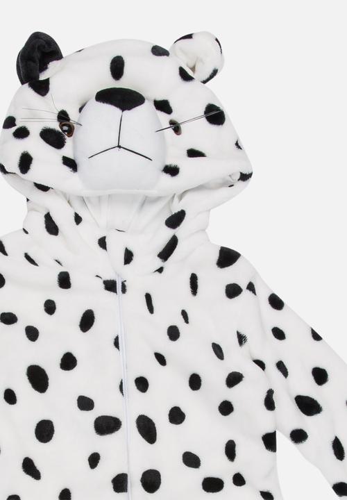 Pop Candy - Spots  Onesie Black and White
