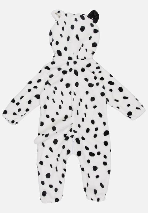 Pop Candy - Spots  Onesie Black and White