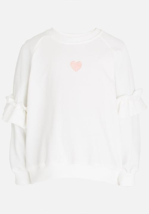 Pop Candy - Sweat top - white