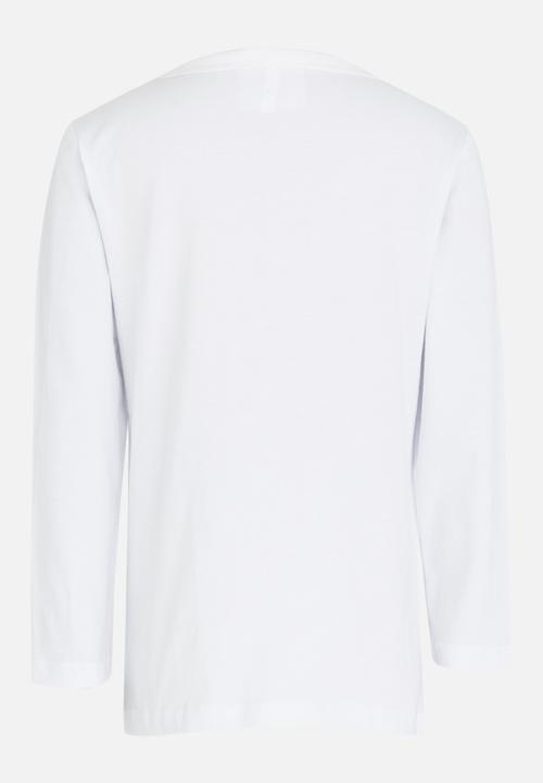 Pop Candy - Spaceship Printed Tee White