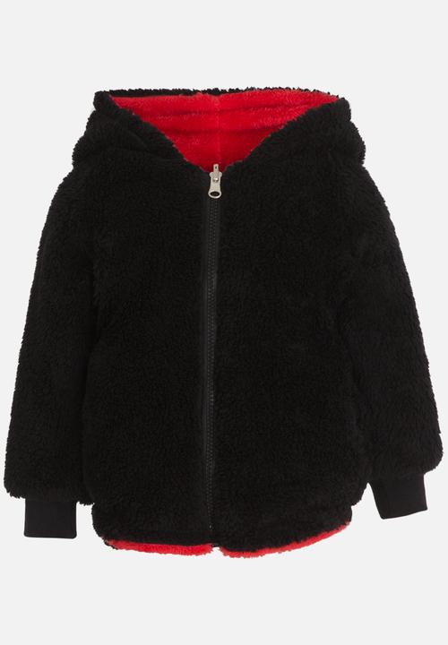 Pop Candy - Girls Hooded Jacket Black