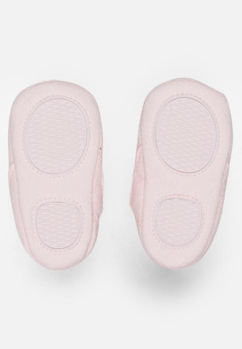 Pop Candy - Pom Pom boots - pale pink