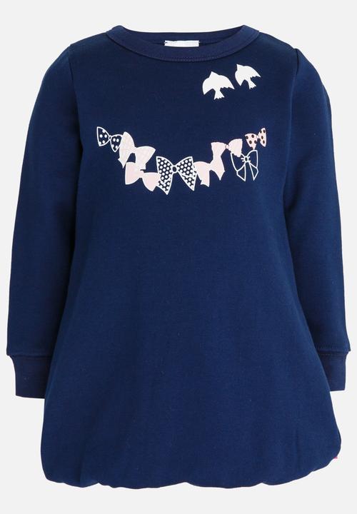 Pop Candy - Girls  Long Sleeve Sweat Top Navy