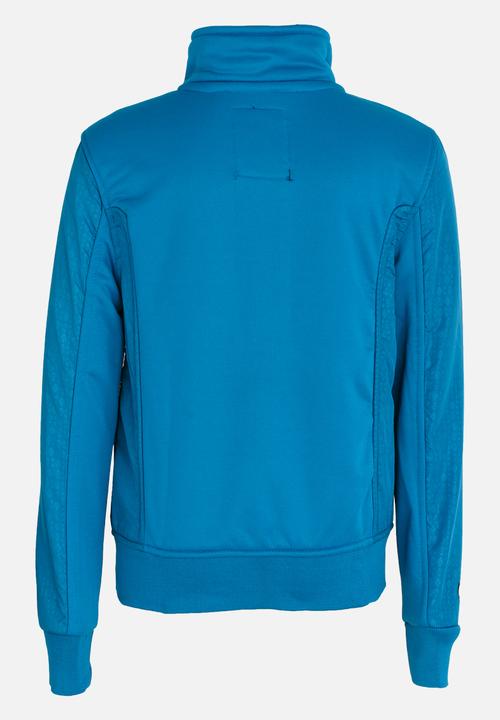 Pop Candy - Gangster printed jacket - blue