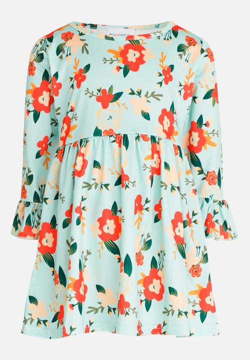 Pop Candy - Printed Dress Multi-colour